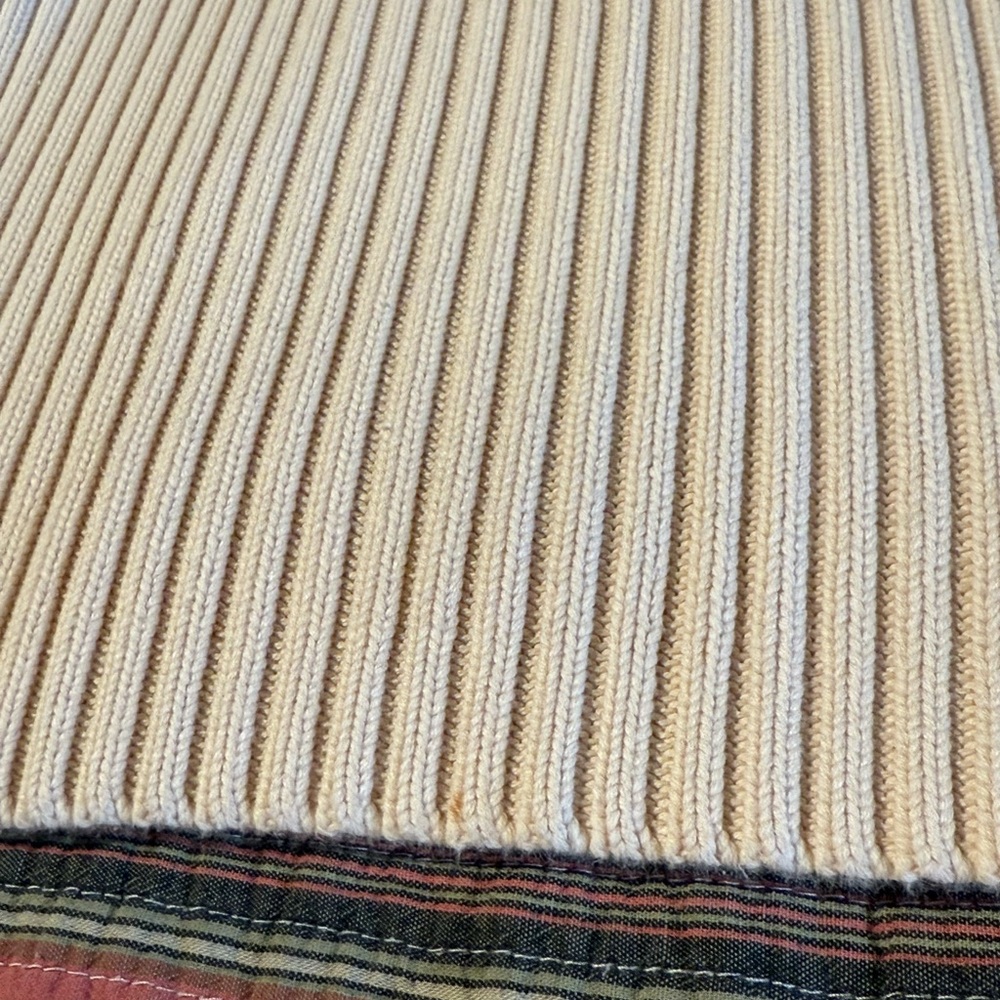 Banana Republic Cream Ribbed Turtleneck Sweater - Picture 10 of 12